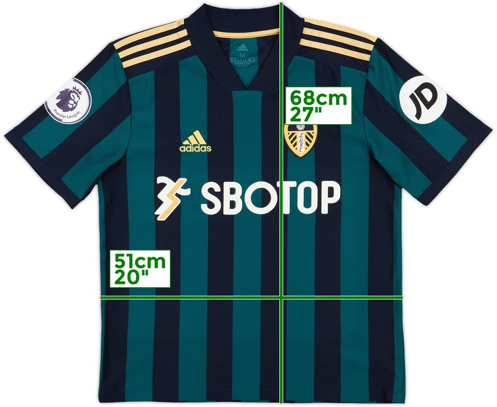 2020-21 Leeds United Away Shirt - 5/10 - (M)