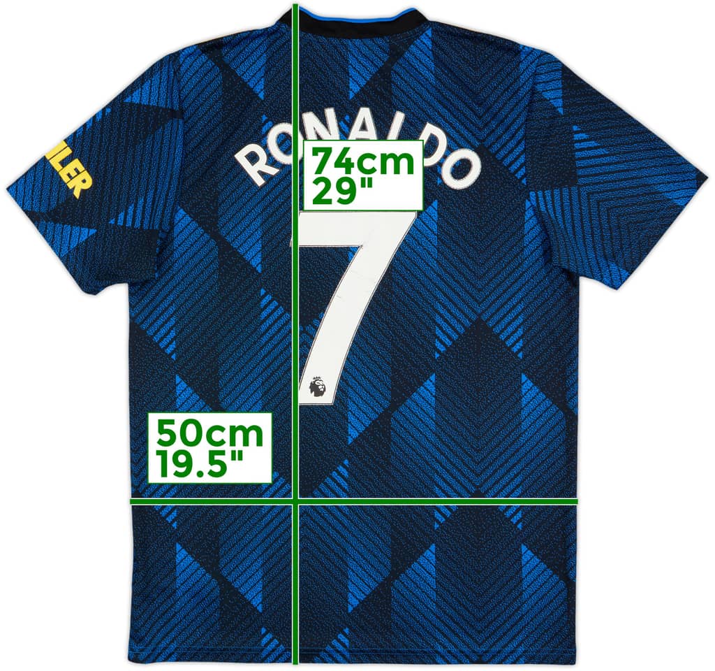 2021-22 Manchester United Third Shirt Ronaldo #7 - 7/10 - (M)