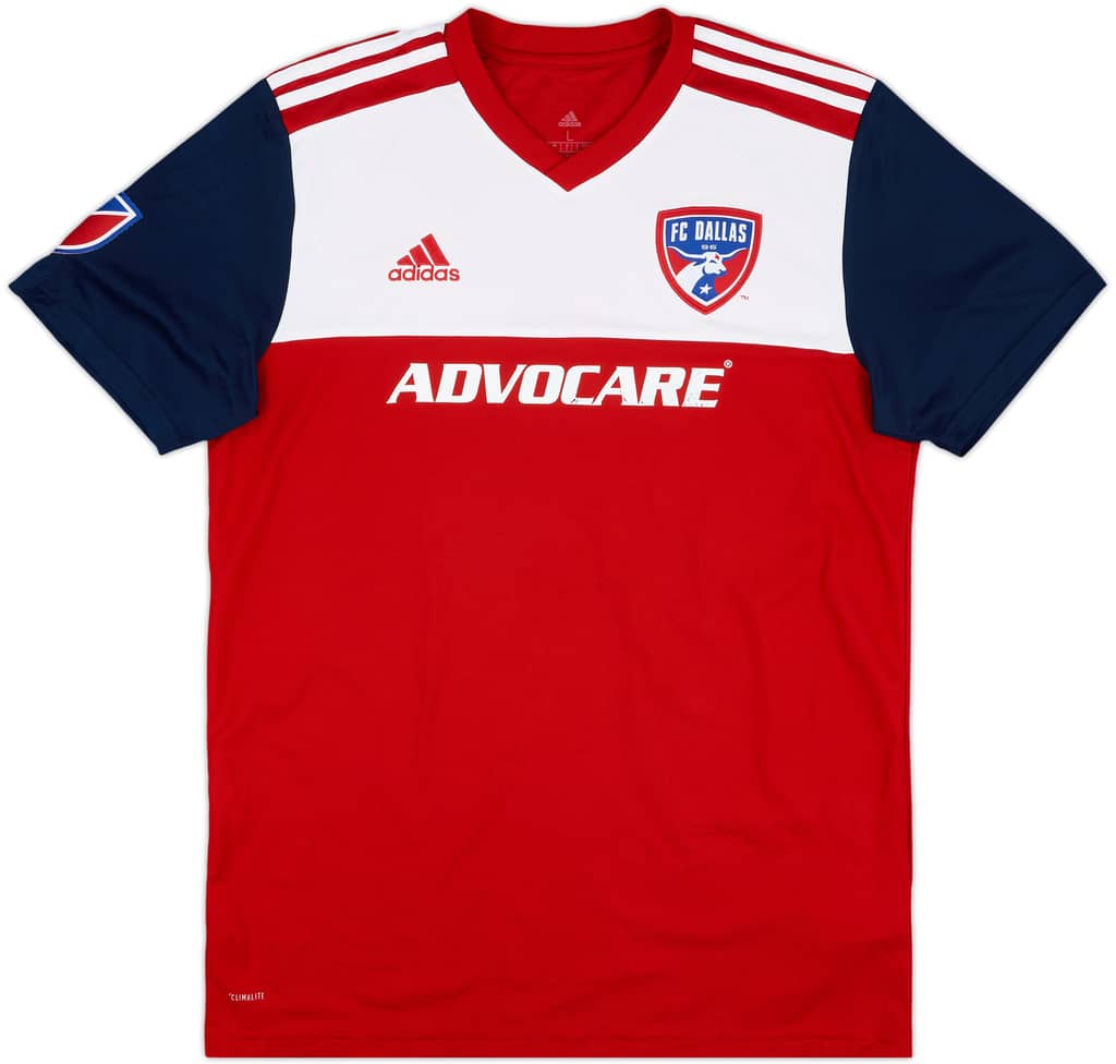 2018-19 FC Dallas Home Shirt - 6/10 - (L)
