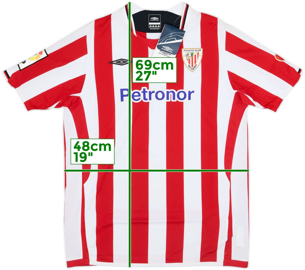 2009-10 Athletic Bilbao Home Shirt (XL.Boys)