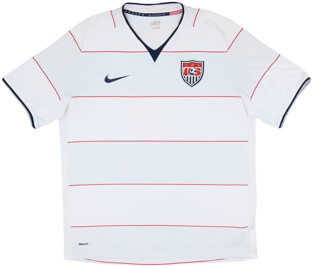 2008-09 USA Home Shirt - 7/10 - (XL)