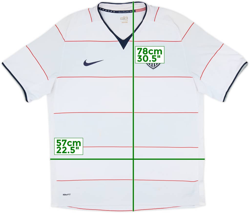 2008-09 USA Home Shirt - 7/10 - (XL)