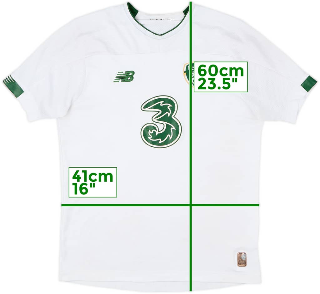 2019-20 Ireland Away Shirt - 6/10 - (XL.Boys)