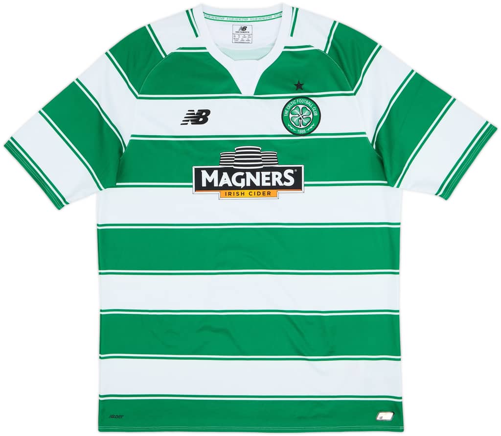 2015-16 Celtic Home Shirt - 10/10 - (XL)
