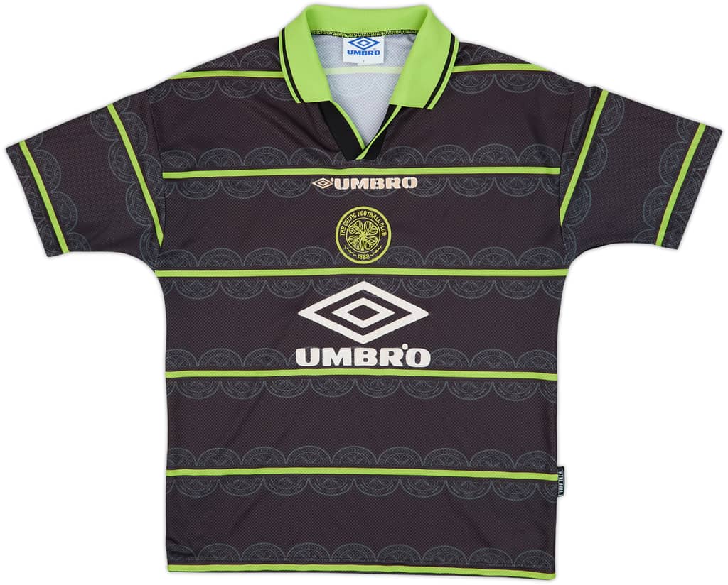 1998-99 Celtic Away Shirt - 6/10 - (Y)