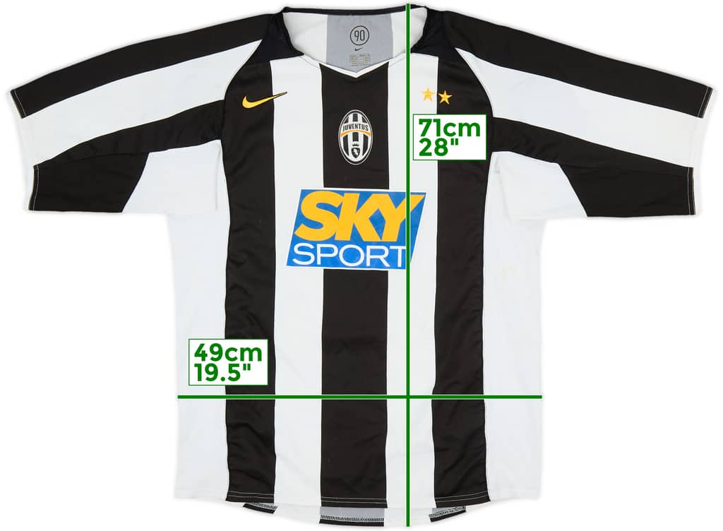 2004-05 Juventus Home Shirt - 6/10 - (M)