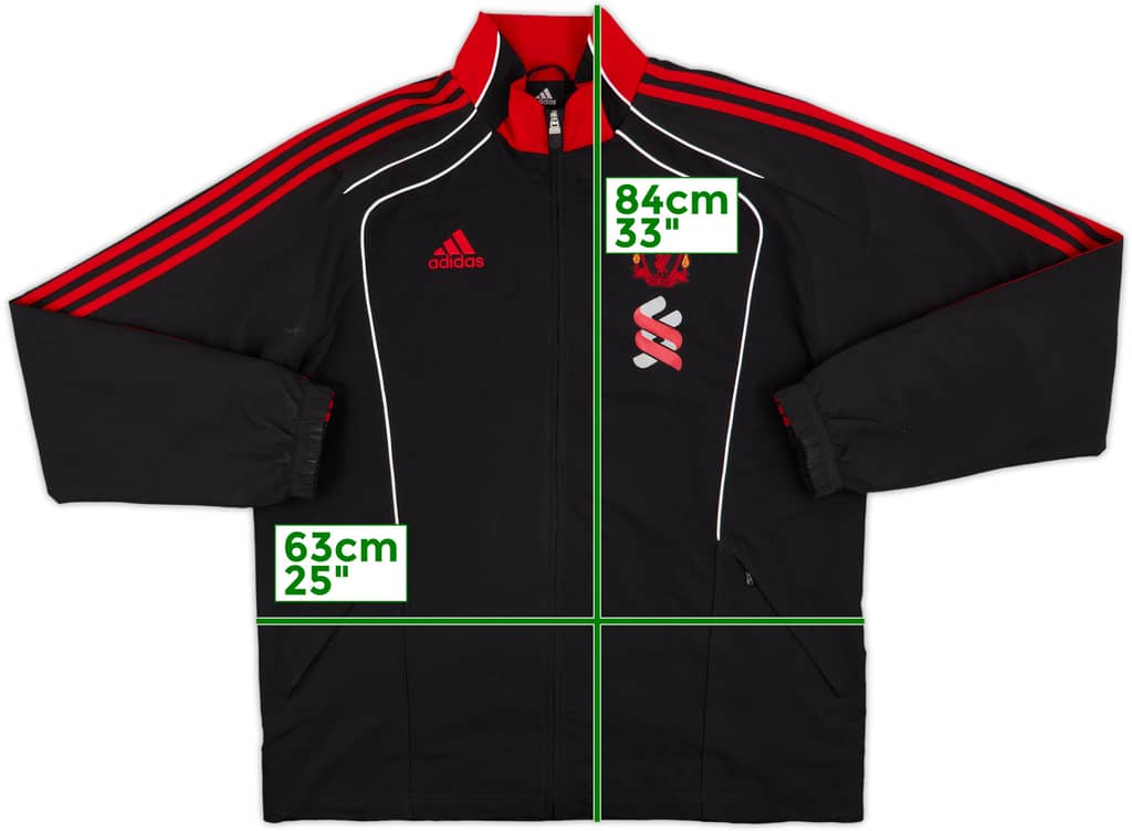 2010-11 Liverpool adidas Track Jacket - 9/10 - (XL)