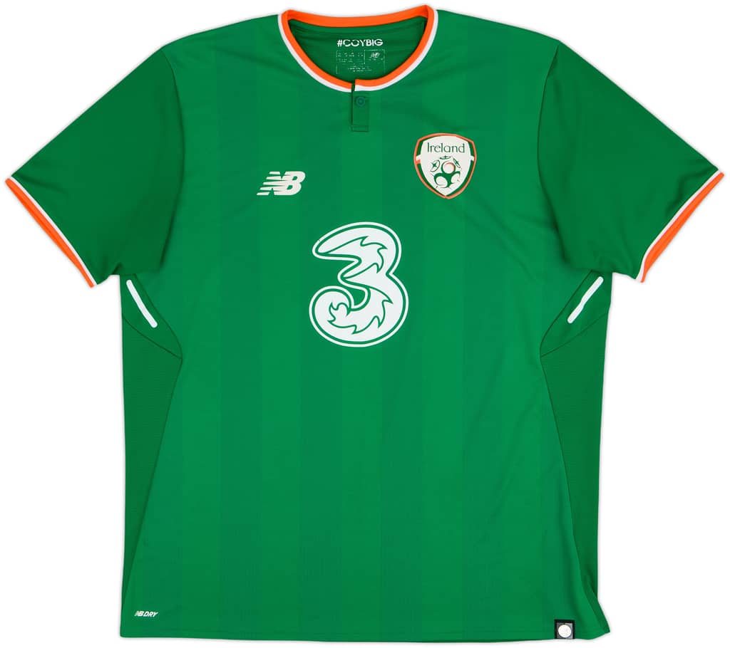 2017-18 Ireland Home Shirt - 6/10 - (XL)