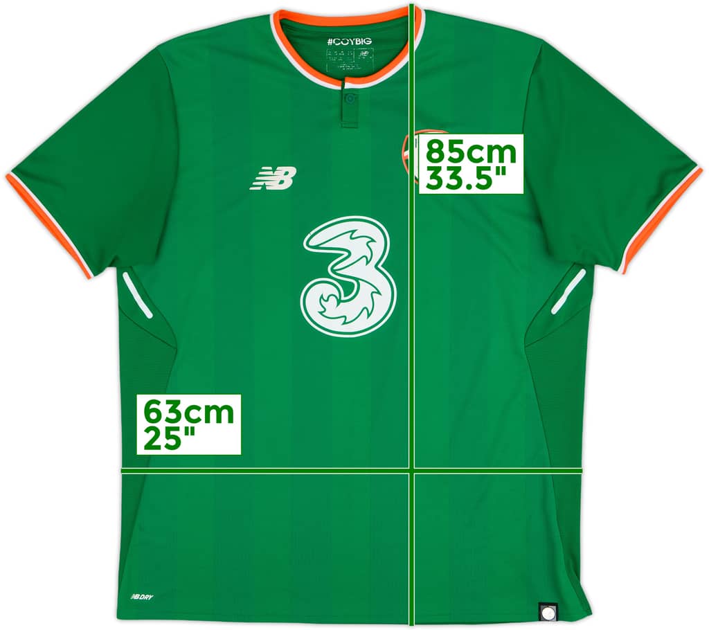 2017-18 Ireland Home Shirt - 6/10 - (XL)