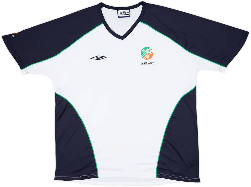 2002-03 Ireland Umbro Training Shirt - 9/10 - (XL)