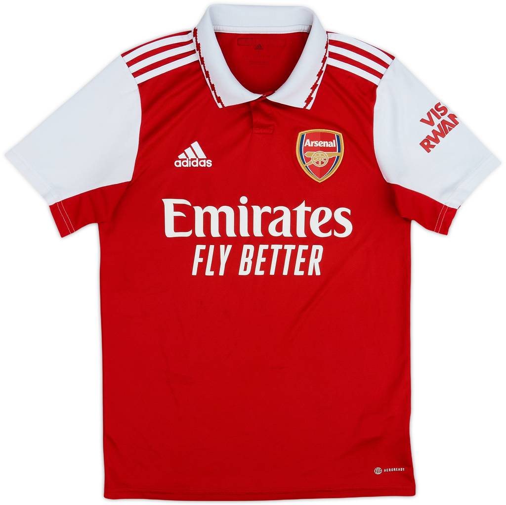 2022-23 Arsenal Home Shirt - 4/10 - (S)