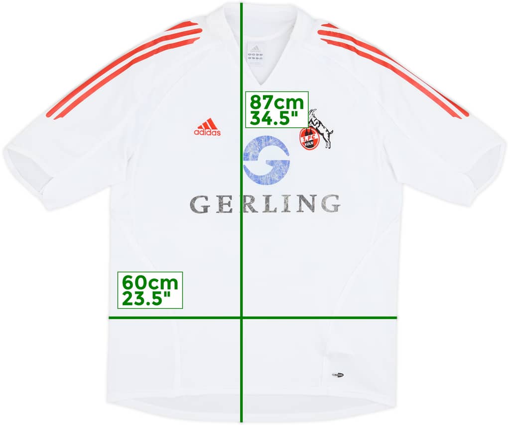 2005-06 FC Koln Home Shirt - 5/10 - (XL)
