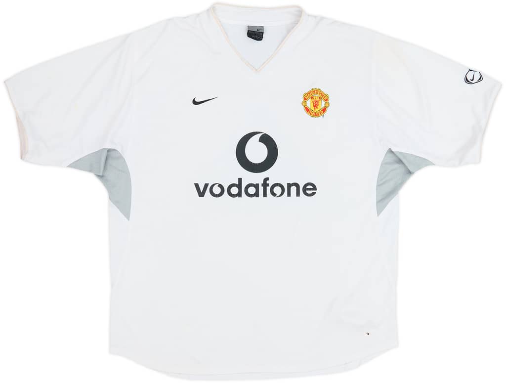 2002-03 Manchester United Nike Training Shirt - 5/10 - (XL)