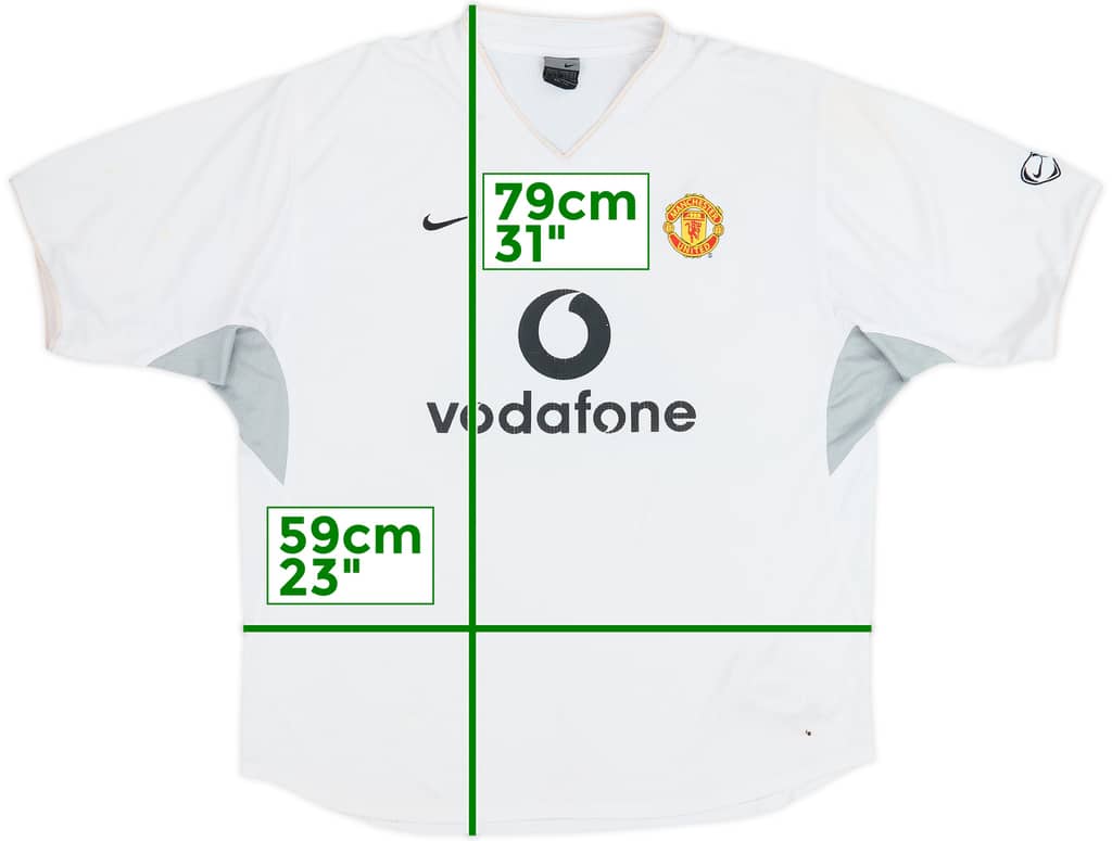 2002-03 Manchester United Nike Training Shirt - 5/10 - (XL)
