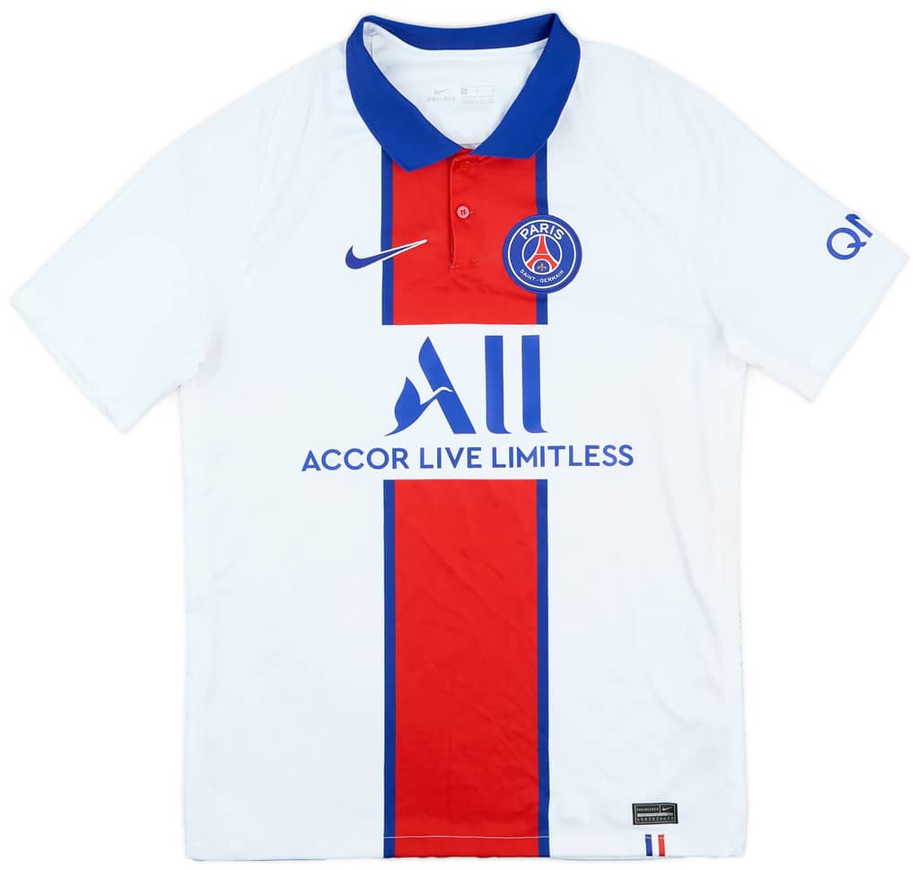 2020-21 Paris Saint-Germain Away Shirt - 9/10 - (M)