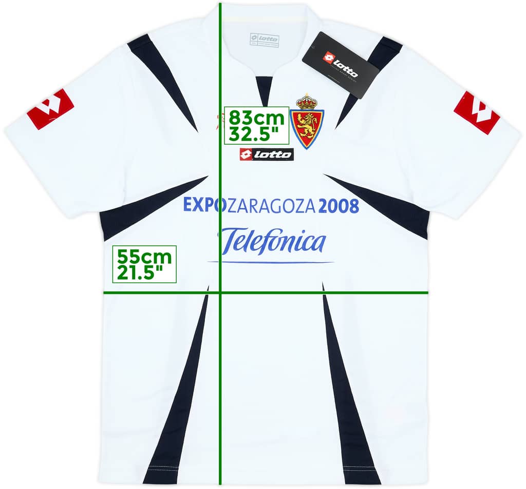 2006-07 Real Zaragoza Home Shirt (XXL)