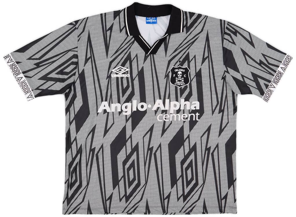 1993-94 Orlando Pirates Match Issue Away Shirt #8