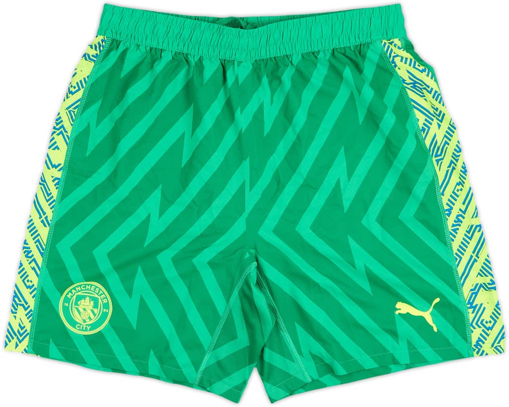 2023-24 Manchester City Match Issue GK Shorts