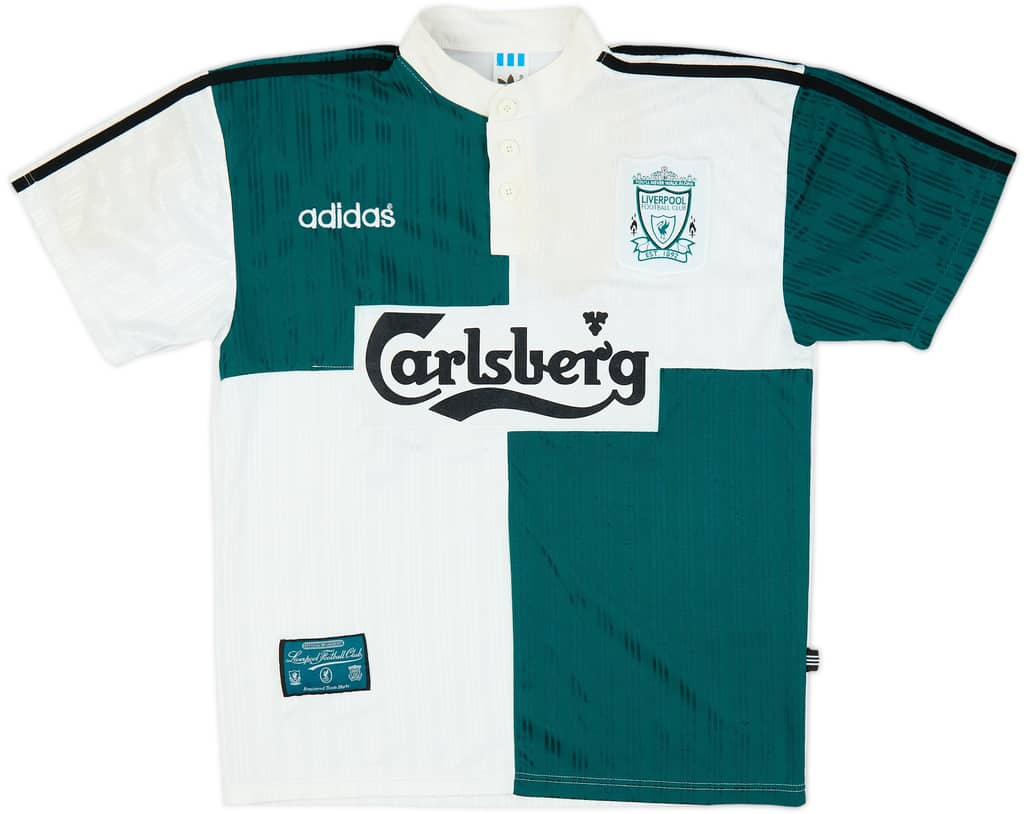1995-96 Liverpool Away Shirt - 8/10 - (M)