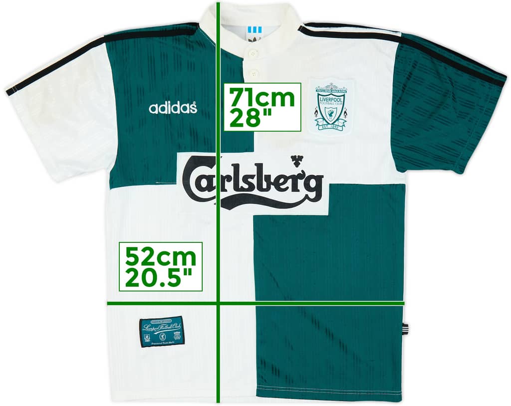 1995-96 Liverpool Away Shirt - 8/10 - (M)