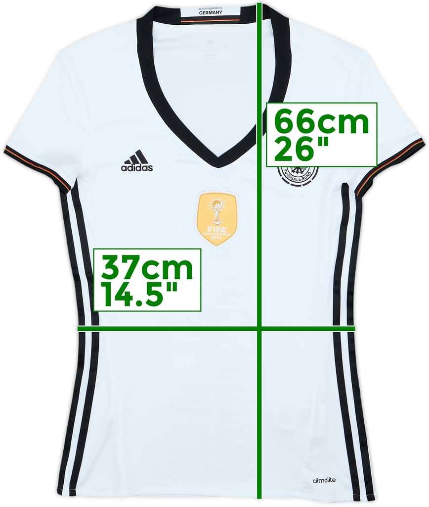 2015-16 Germany Home Shirt - 10/10 - (Women's S)