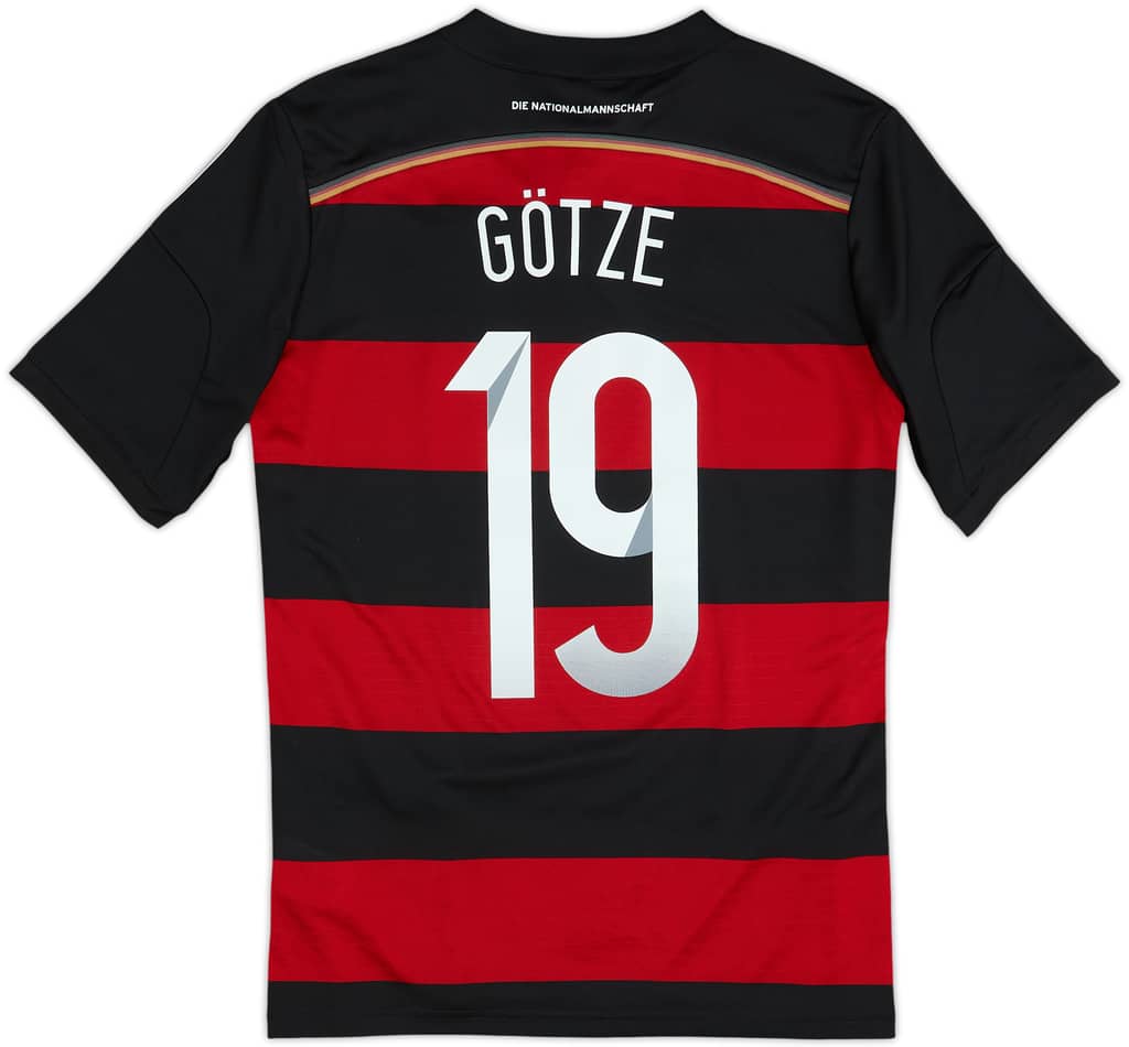 2014-15 Germany Away Shirt Gotze #19 - 10/10 - (XL.Boys)
