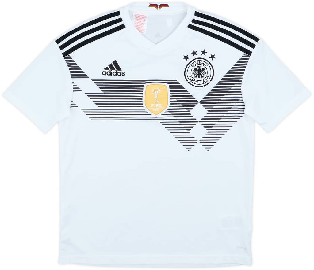 2018-19 Germany Home Shirt - 9/10 - (L.Boys)