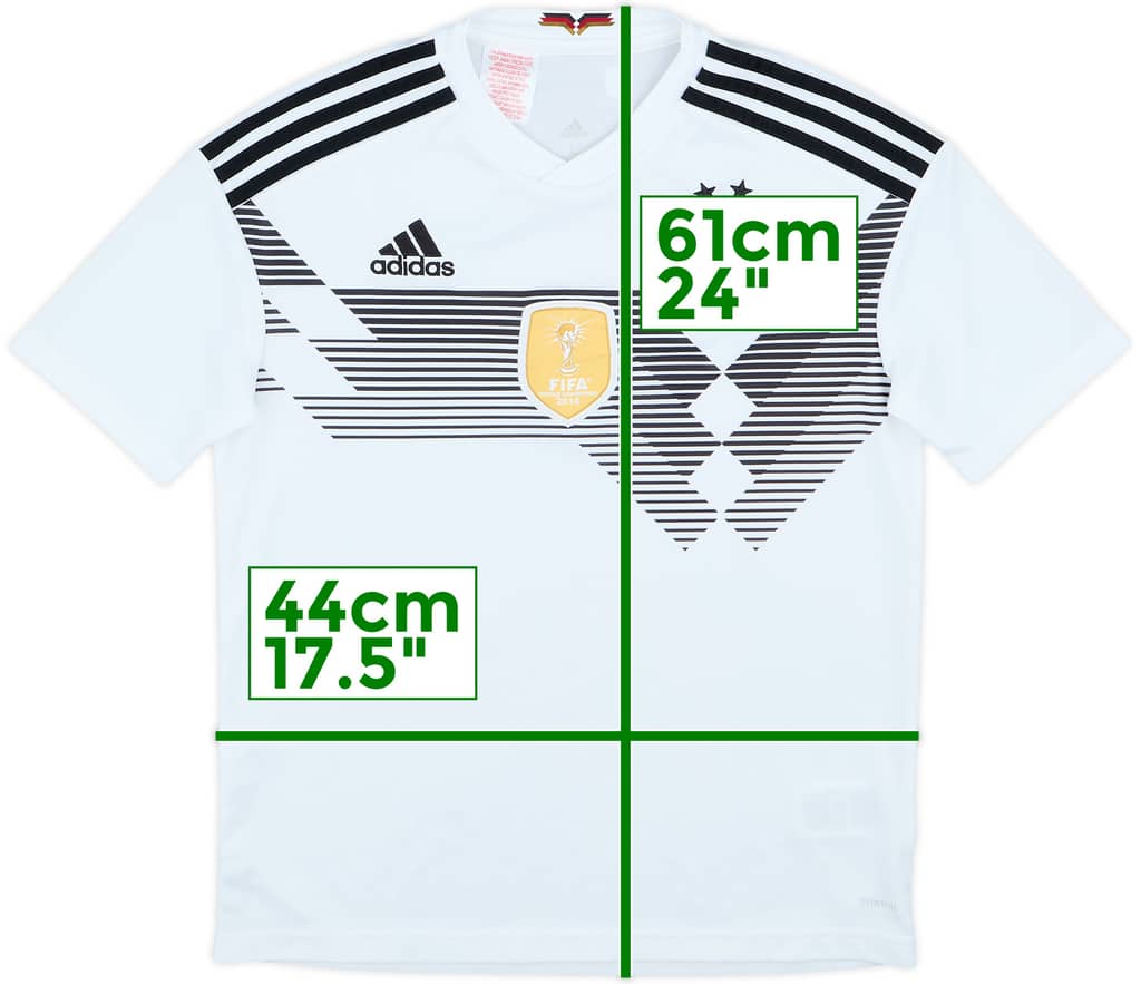 2018-19 Germany Home Shirt - 9/10 - (L.Boys)