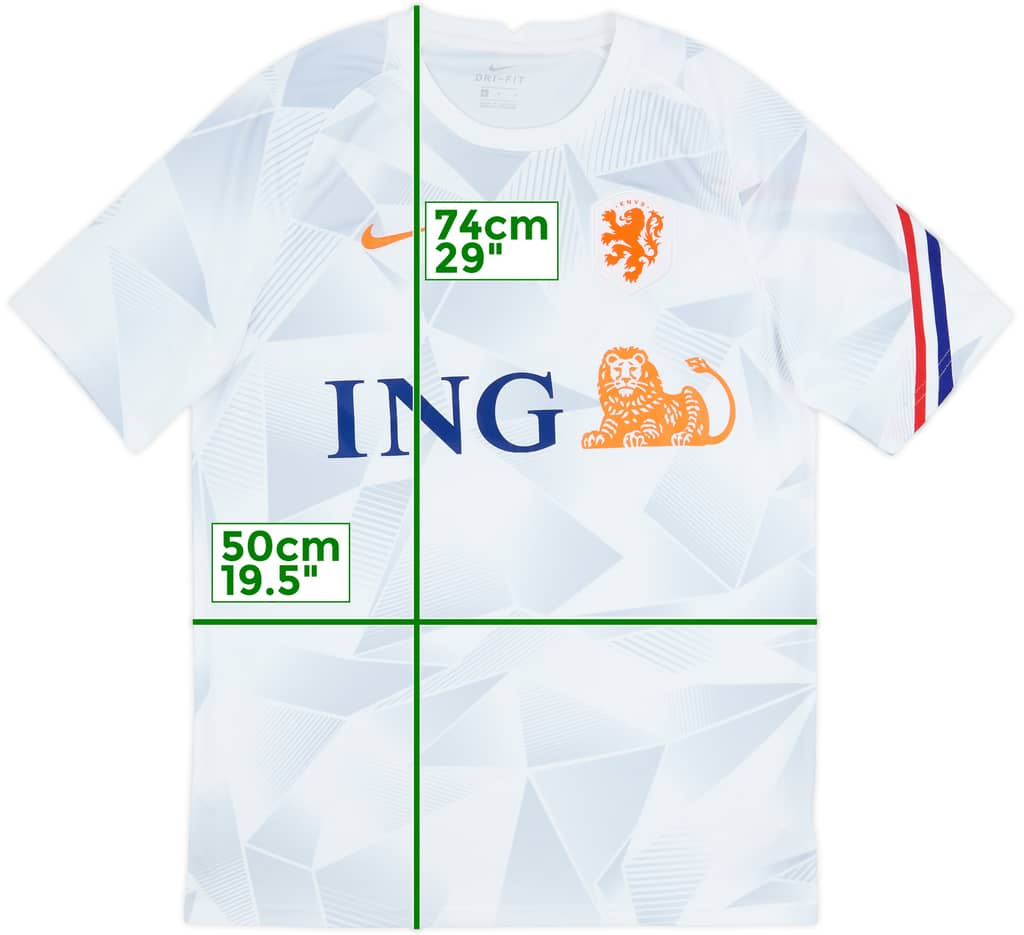 2020-21 Netherlands Nike Training Shirt - 9/10 - (L)