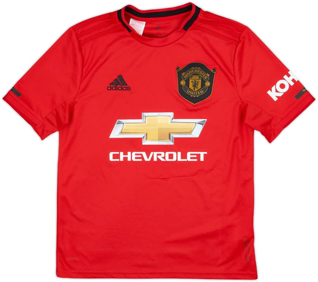 2019-20 Manchester United Home Shirt - 6/10 - (L.Boys)