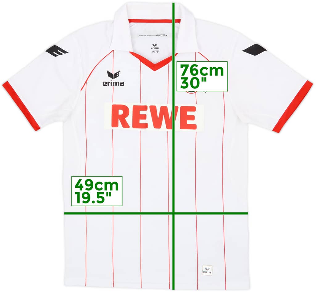 2012-13 FC Koln Home Shirt - 7/10 - (M)