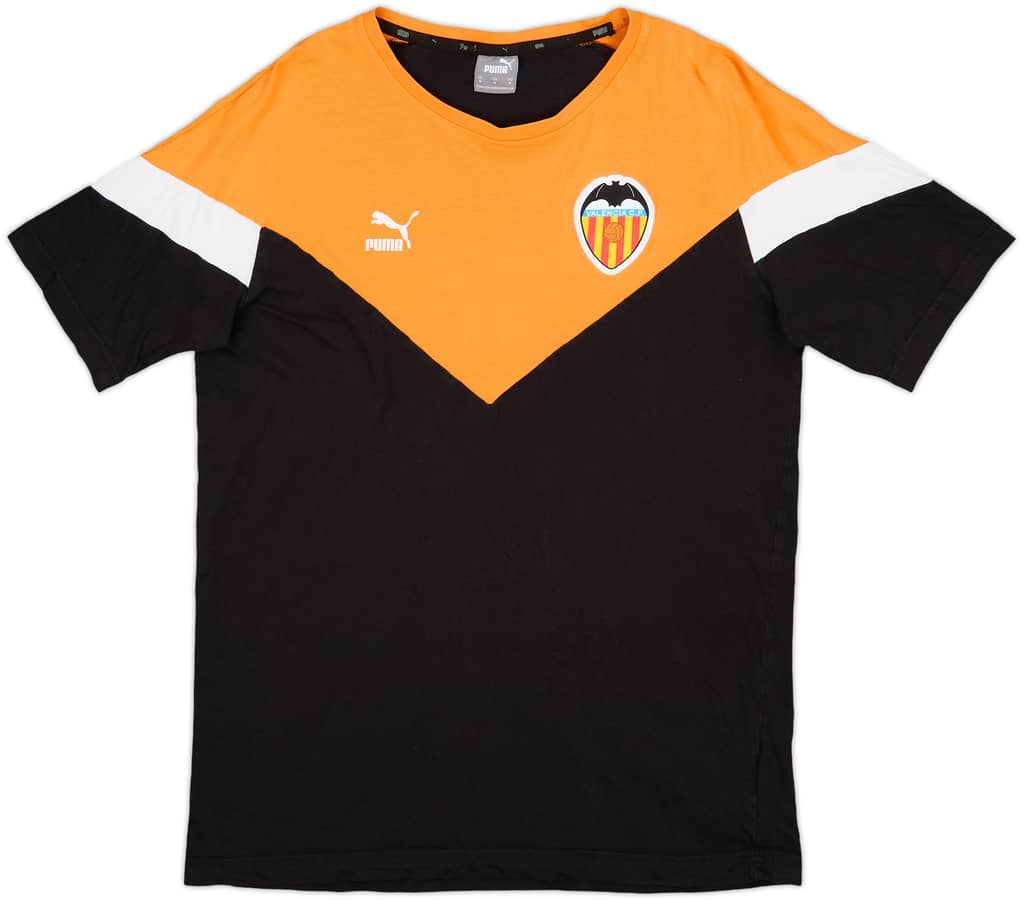 2019-20 Valencia Puma Cotton Tee - 9/10 - (M)