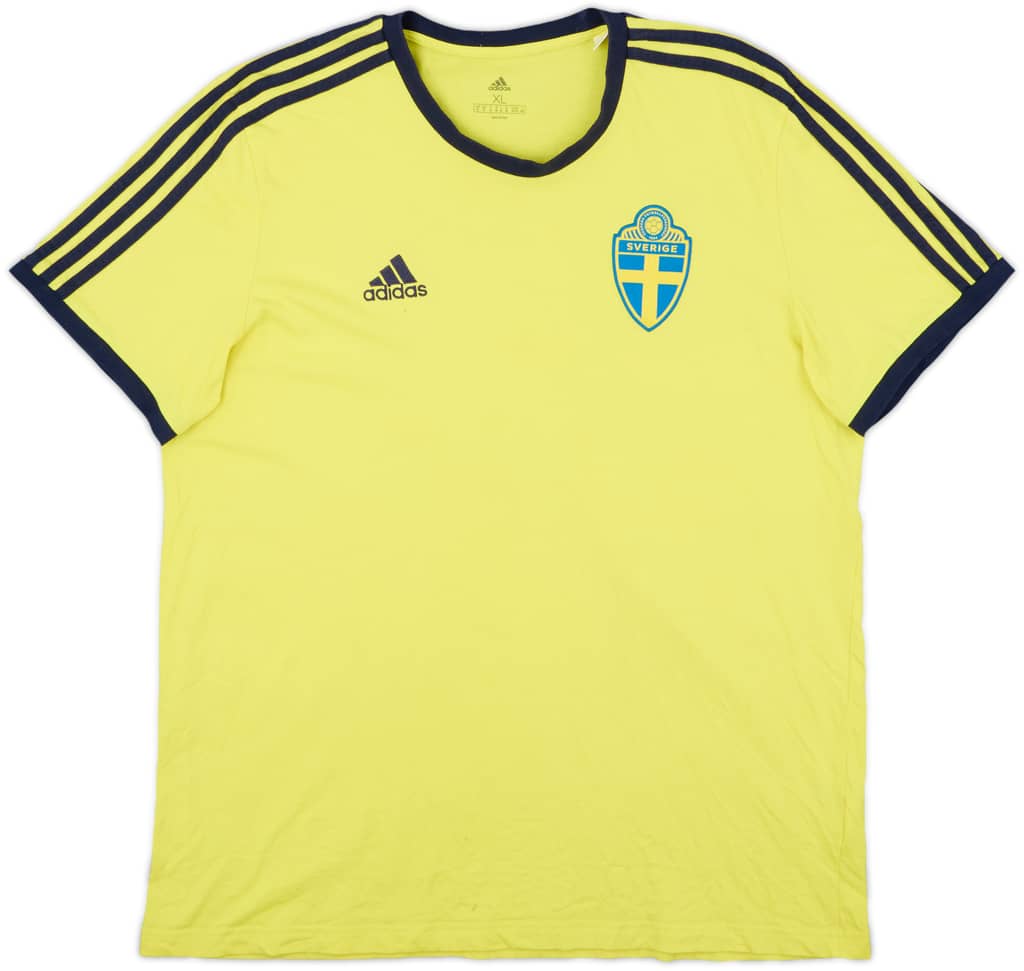 2019-20 Sweden adidas Cotton Tee - 6/10 - (XL)