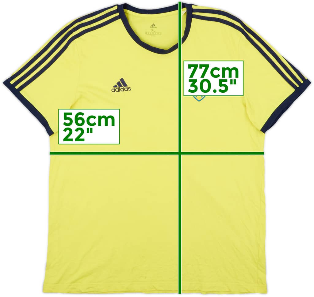 2019-20 Sweden adidas Cotton Tee - 6/10 - (XL)