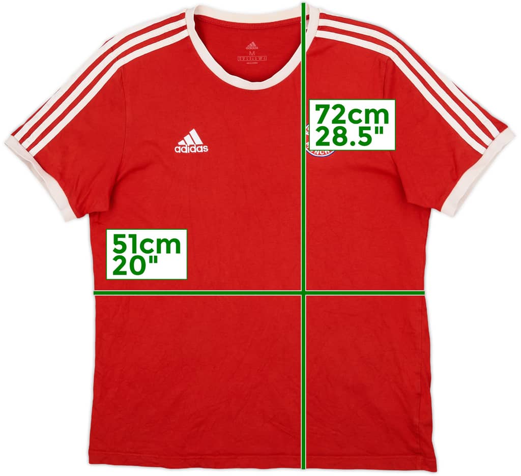 2021-22 Bayern Munich adidas Cotton Tee - 5/10 - (M)