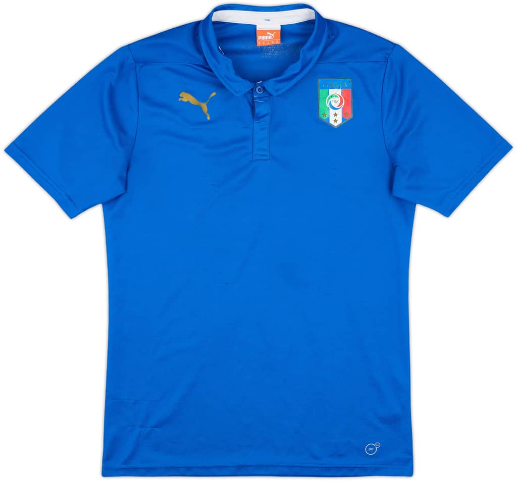 2014-15 Italy Basic Home Shirt - 6/10 - (M)
