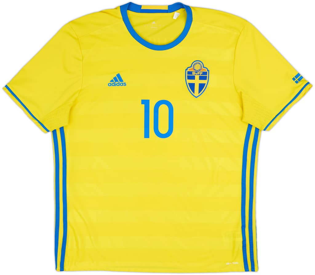 2016-17 Sweden Home Shirt Ibrahimovic #10