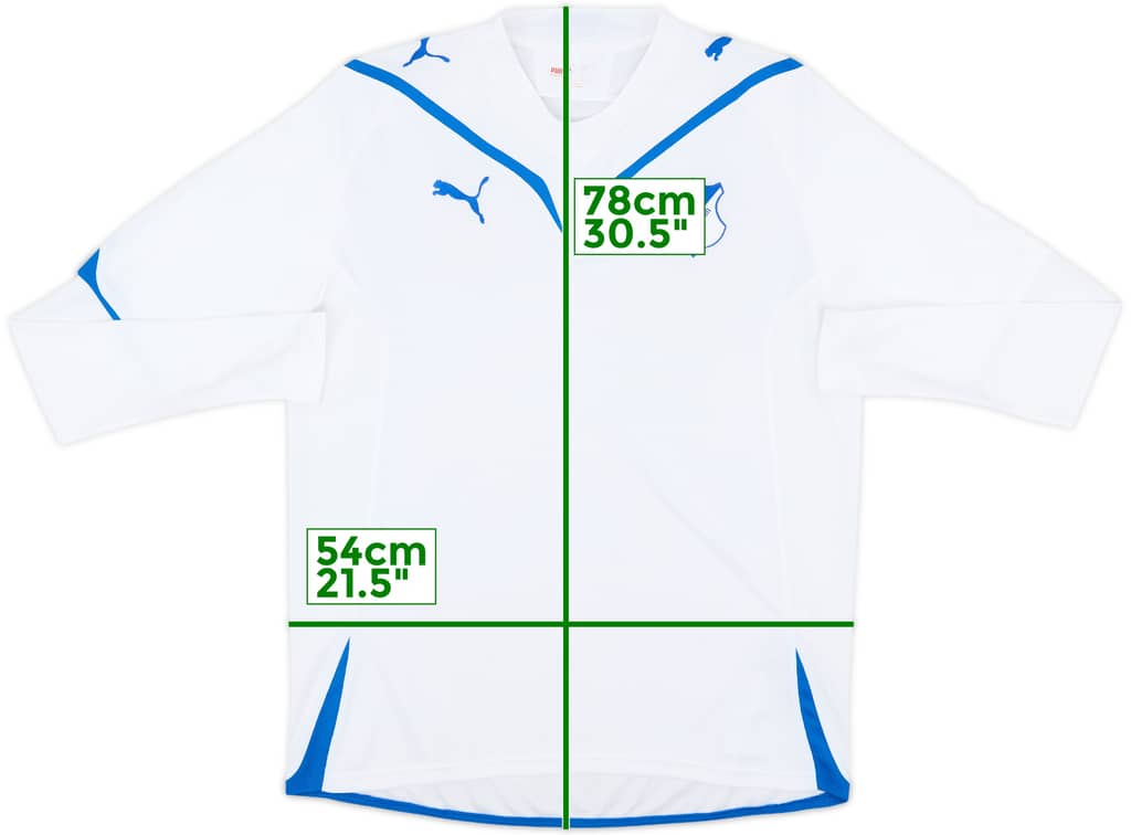 2009-11 TSG Hoffenheim Away L/S Shirt - 9/10 - (L)