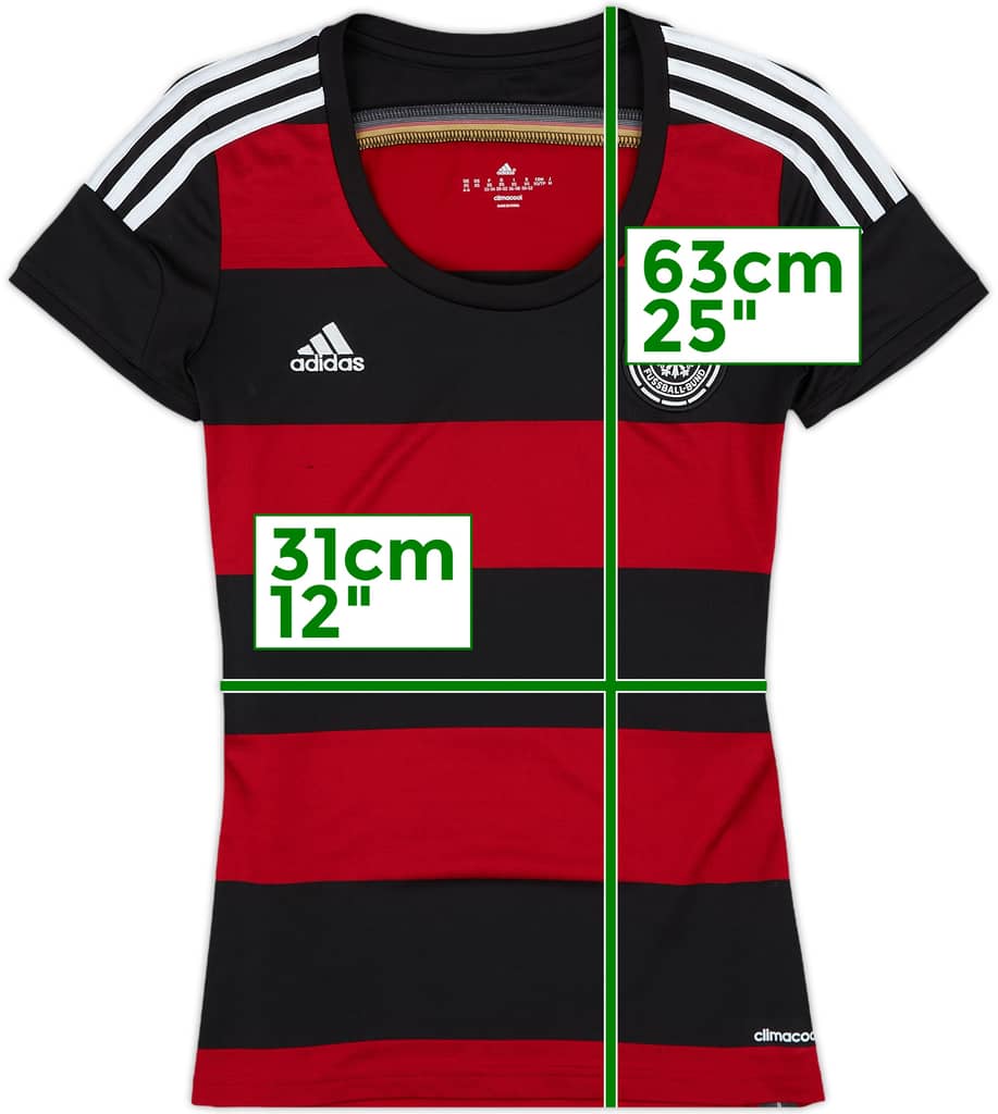 2014-15 Germany Away Shirt - 9/10 - (Women's XS)