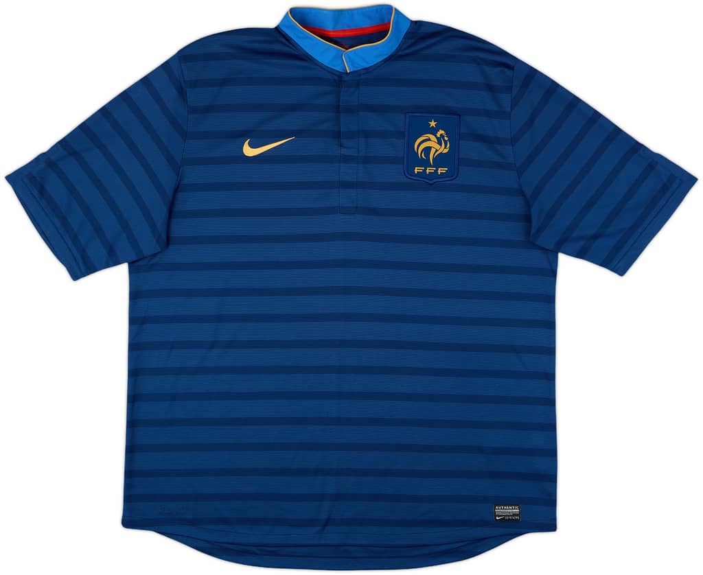 2012-13 France Home Shirt - 8/10 - (XL)