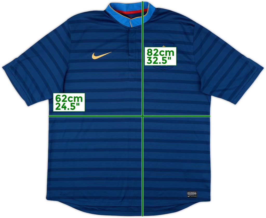 2012-13 France Home Shirt - 8/10 - (XL)