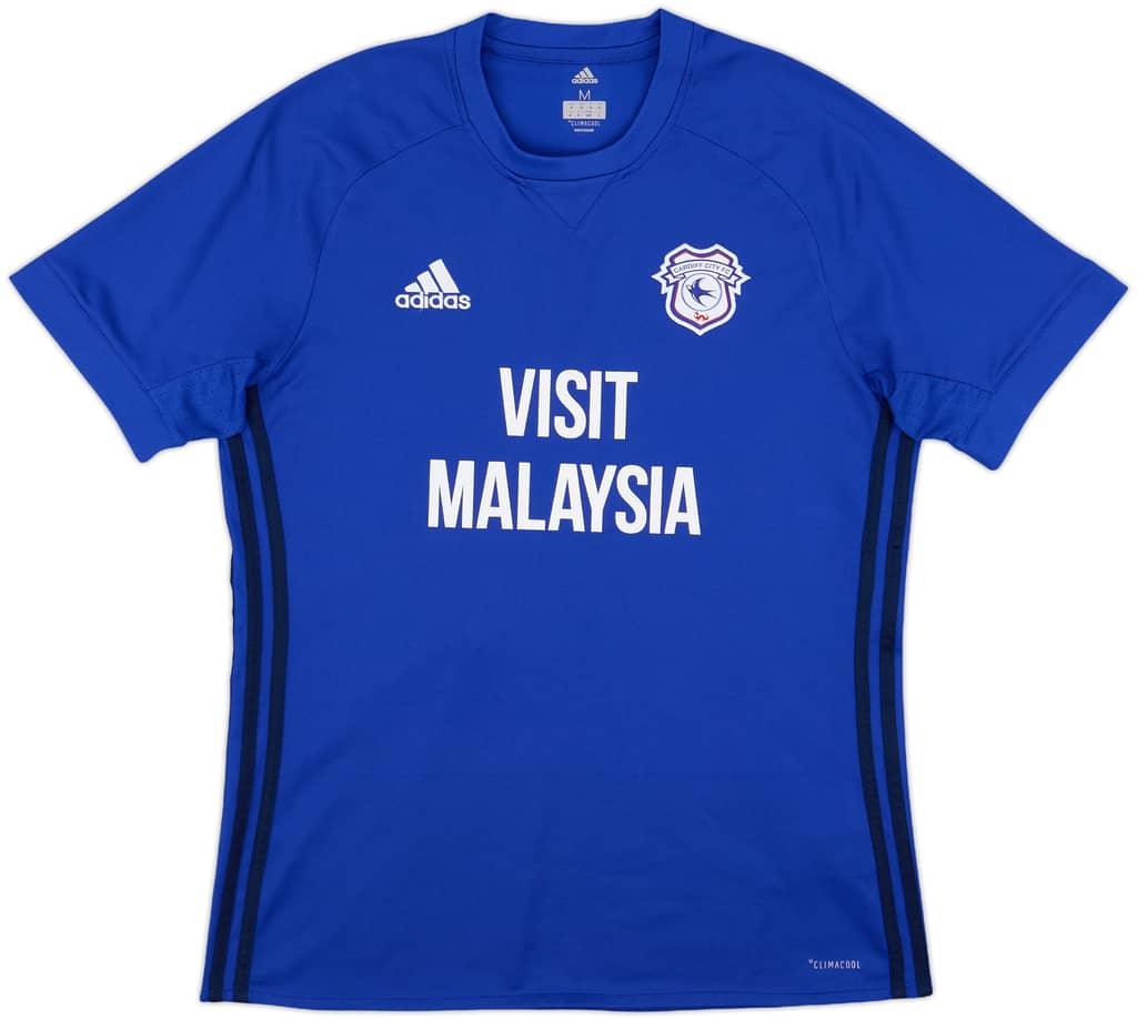 2017-18 Cardiff City Home Shirt - 8/10 - (M)
