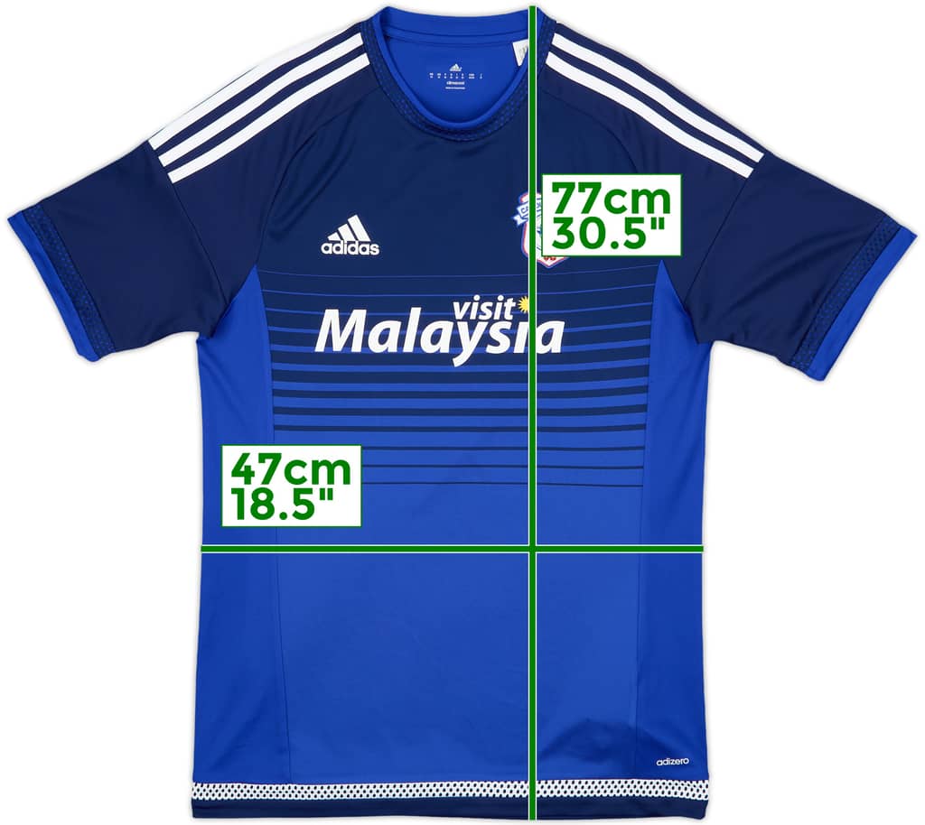 2015-16 Cardiff Home Shirt - 10/10 - (M)