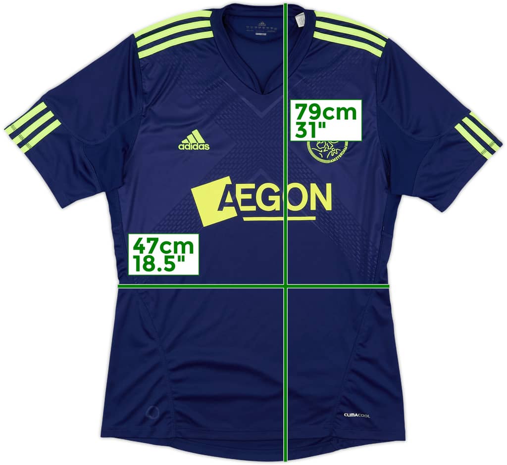 2010-11 Ajax Away Shirt - 8/10 - (L)