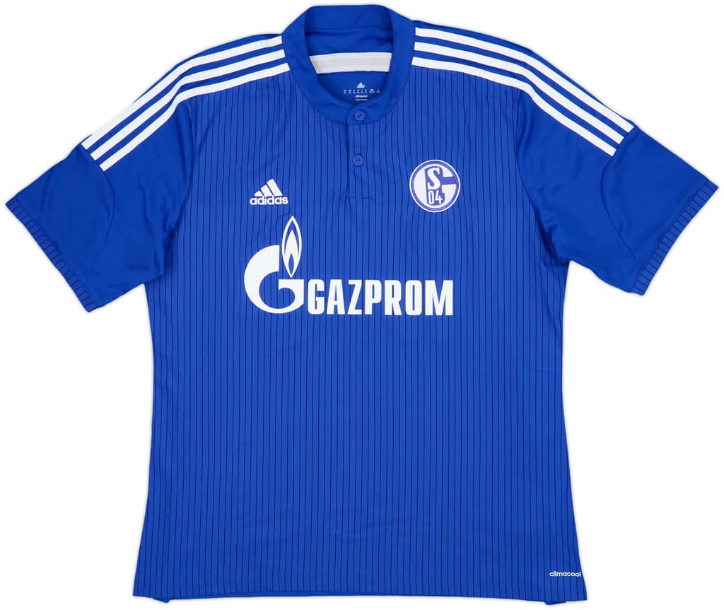 2014-16 Schalke Home Shirt - 8/10 - (XL)