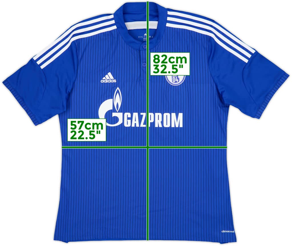 2014-16 Schalke Home Shirt - 8/10 - (XL)