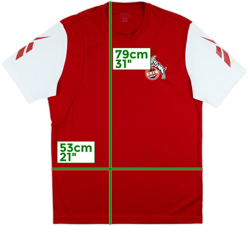 2009-10 FC Koln Reebok Training Shirt - 7/10 - (L)
