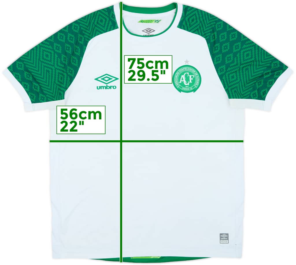 2021-22 Chapecoense Away Shirt - 8/10 - (L)