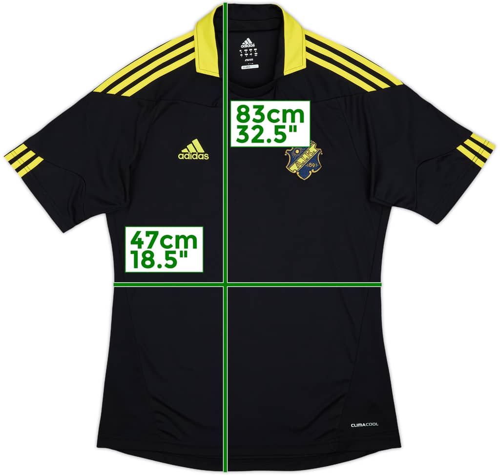 2010 AIK Stockholm Home Shirt - 8/10 - (M)