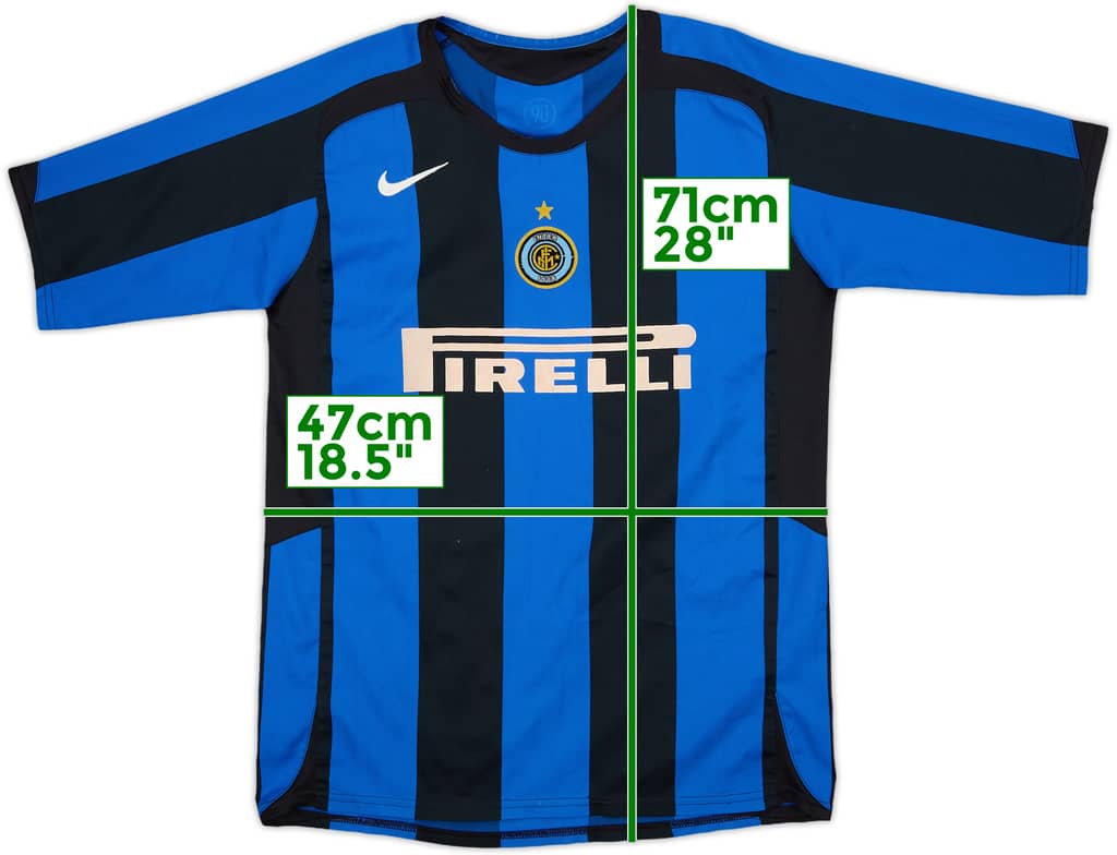 2005-06 Inter Milan Home Shirt - 5/10 - (XL.Boys)